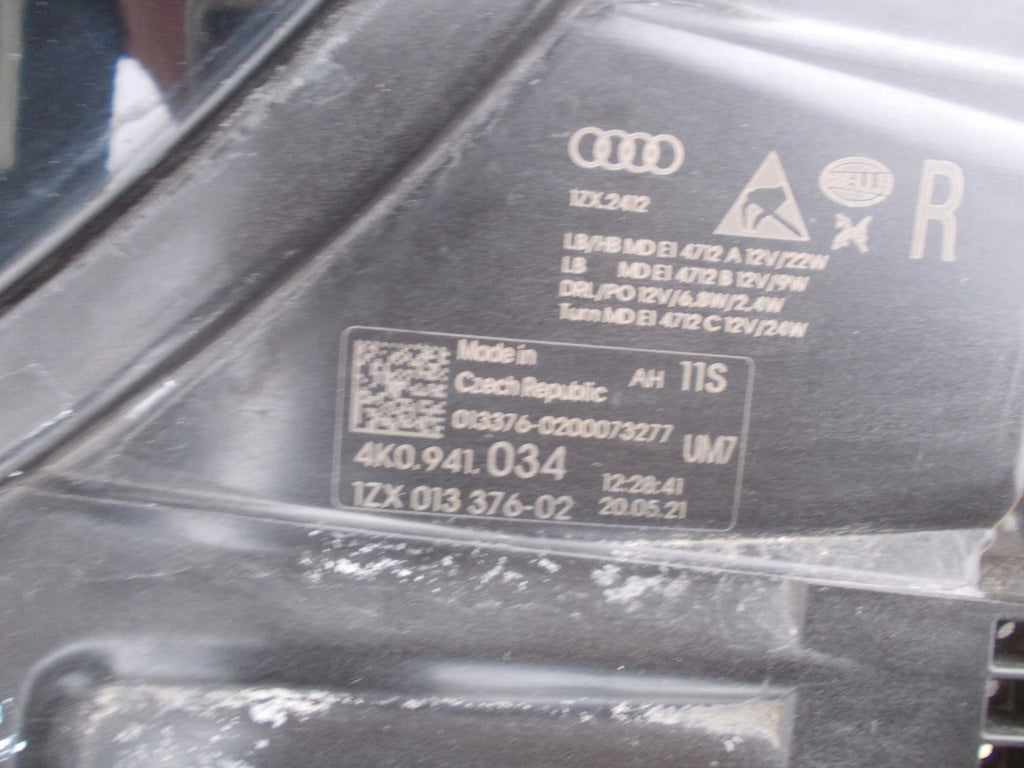 Frontscheinwerfer Audi A6 C8 4K0941034 LED Rechts Scheinwerfer Headlight SCH6877974829lc