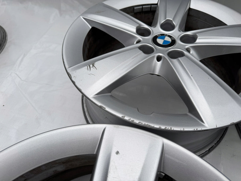 4x Alufelge 17 Zoll 7.5" 5x112 54ET Glanz Silber BMW6855087 BMW Rim Wheel FEL1764327056tv