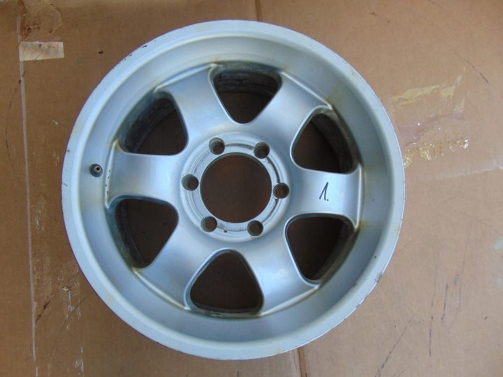 1x Alufelge 17 Zoll 8.0" 6x139.7 Silber Toyota Hilux Vii Rim Wheel FEL8349860337aw