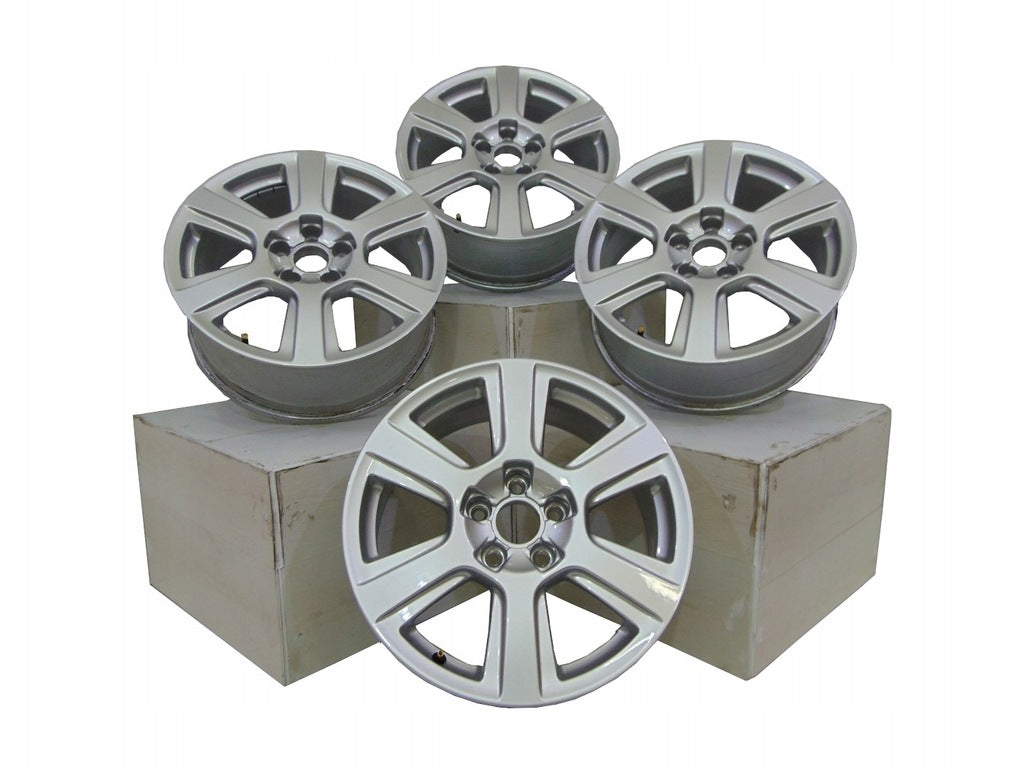 4x Alufelge 17 Zoll 7.0" 5x112 33ET Glanz Silber 8R0601025S Audi Q5 Rim Wheel FEL2819700195ln
