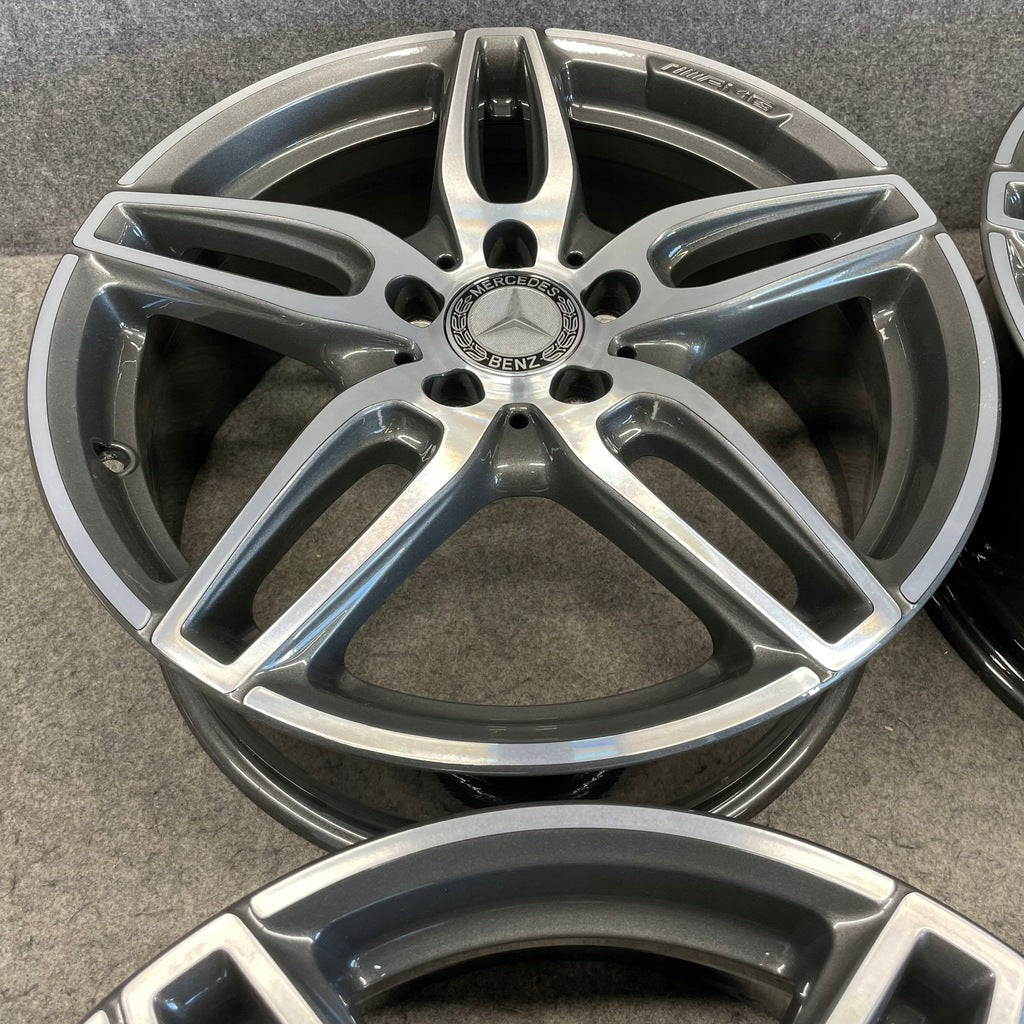 4x Alufelge 18 Zoll 7.5" 5x112 52ET A1764010700 Mercedes-Benz Cla Amg Rim Wheel FEL8153763963xx