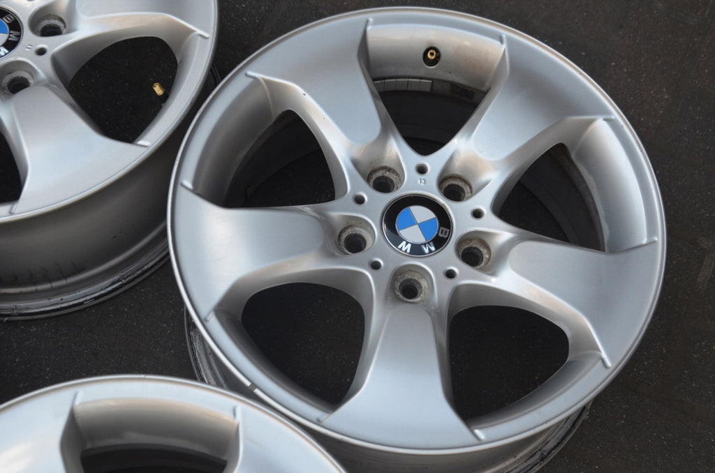 4x Alufelge 17 Zoll 8.0" 5x108 46ET Silber BMW X3 E83 Rim Wheel FEL4390822729ow