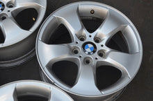 Laden Sie das Bild in den Galerie-Viewer, 4x Alufelge 17 Zoll 8.0" 5x108 46ET Silber BMW X3 E83 Rim Wheel FEL4390822729ow