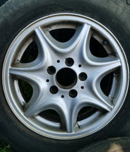 Laden Sie das Bild in den Galerie-Viewer, 4x Alufelge 15 Zoll 6.0" 5x112 31ET Glanz Silber A2034010102 Mercedes-Benz W203 FEL6308874892gh