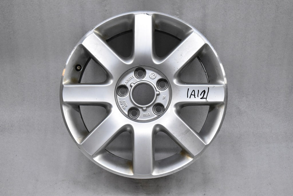 1x Alufelge 16 Zoll 6.0" 5x112 50ET Glanz Silber 1K0601025Q VW Golf Rim Wheel FEL1902254305jc