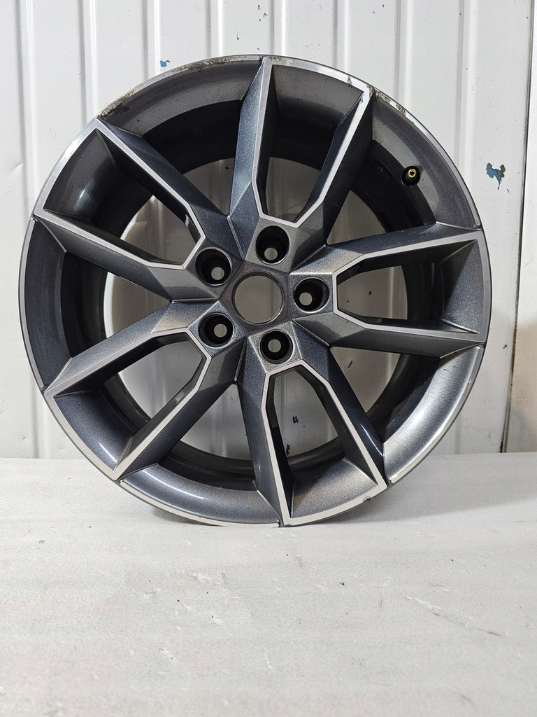 1x Alufelge 18 Zoll 7.5" 5x112 51ET Glanz Grau 5E0601025AJ Mg Octavia Rim Wheel