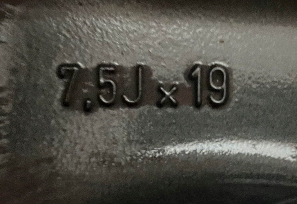 1x Alufelge 19 Zoll 7.5" 5x114.3 53ET 52910-D7410 Hyundai Santa I Tucson FEL1549492168qn