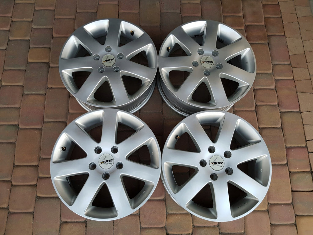 4x Alufelge 16 Zoll 6.5" 5x112 50ET VW Rim Wheel FEL1370320615fv