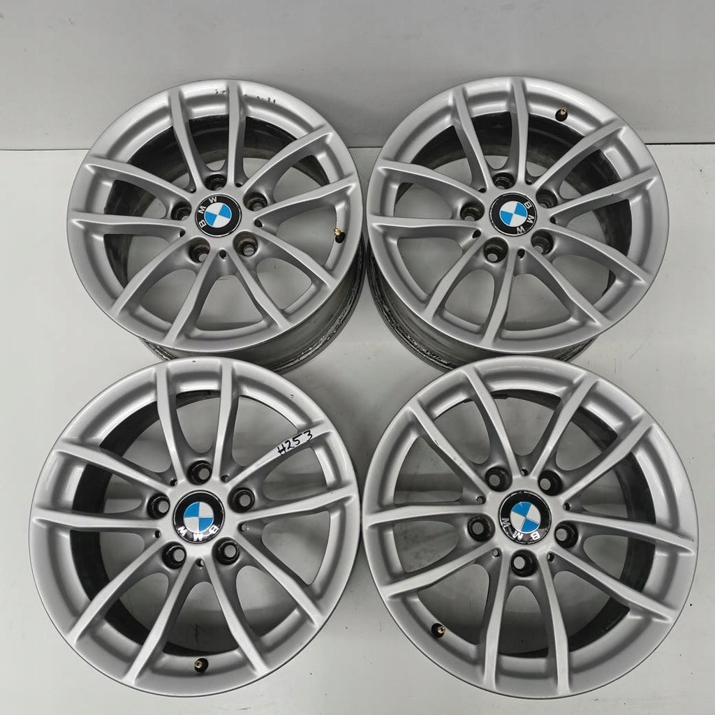 4x Alufelge 16 Zoll 7.0" 5x120 40ET Glanz Silber 6796202 BMW 2 F22 1 F21 F23 F20 FEL1725501212wl
