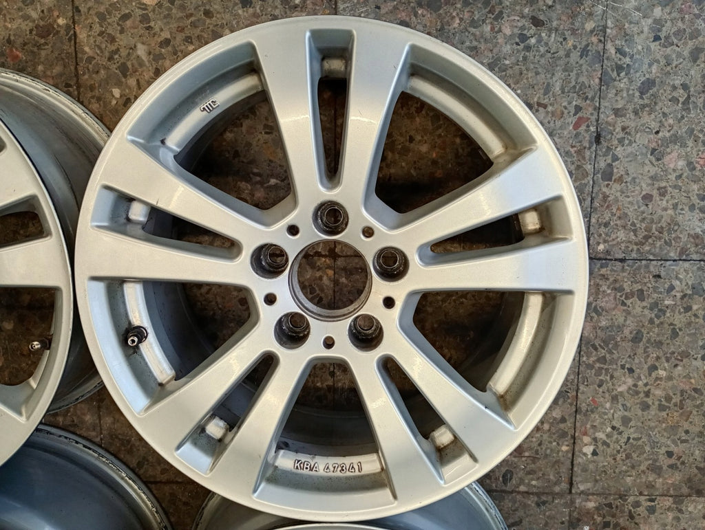 1x Alufelge 16 Zoll 7.5" 5x112 45ET Glanz Silber KBA47341 Mercedes-Benz W204 FEL4230049701ls