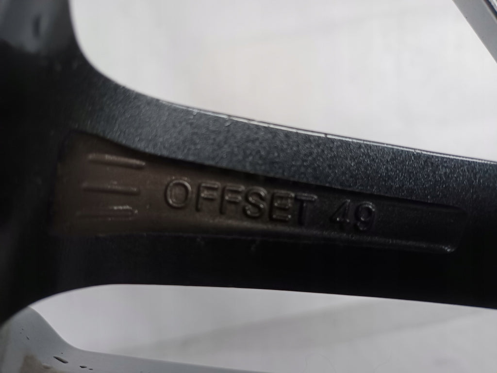 1x Alufelge 17 Zoll 6.5" 4x100 49ET Glanz Grau 52910-H8300 Kia Rio Mg Rim Wheel