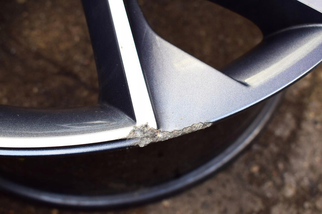 1x Alufelge 19 Zoll 8.0" 5x112 44ET Glanz Grau 3V0601025AP Mg Superb Iii