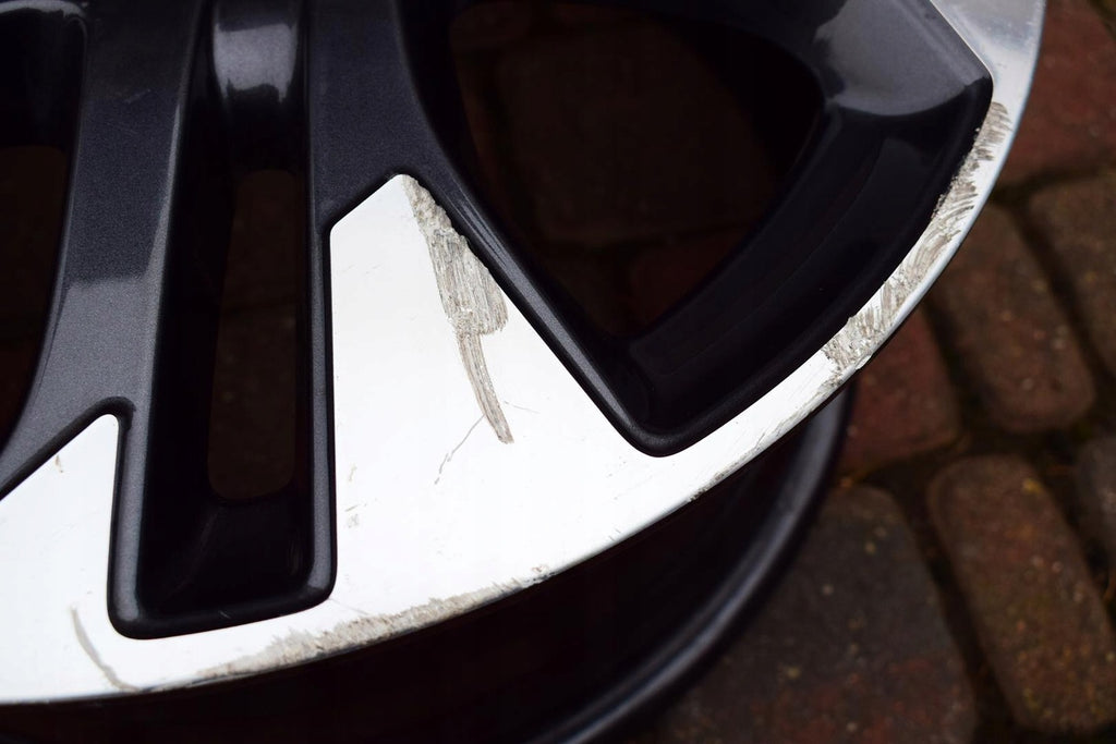 1x Alufelge 17 Zoll 7.0" 5x108 46ET Glanz Grau 9833355980 Mg Grandland Rim Wheel