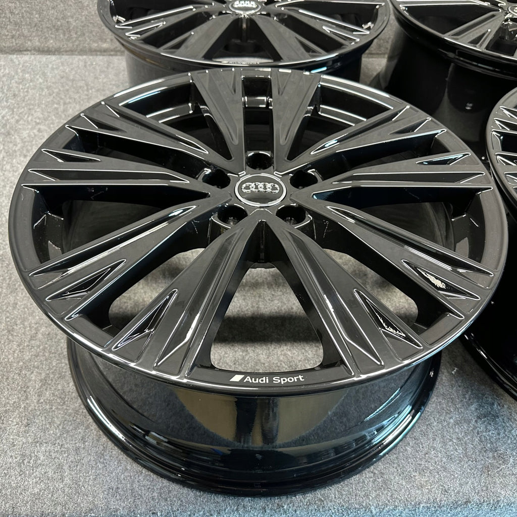 4x Alufelge 20 Zoll 8.5" 5x112 43ET Glanz Graphit 4K0601025J Audi A6 Mg FEL6211314124qt