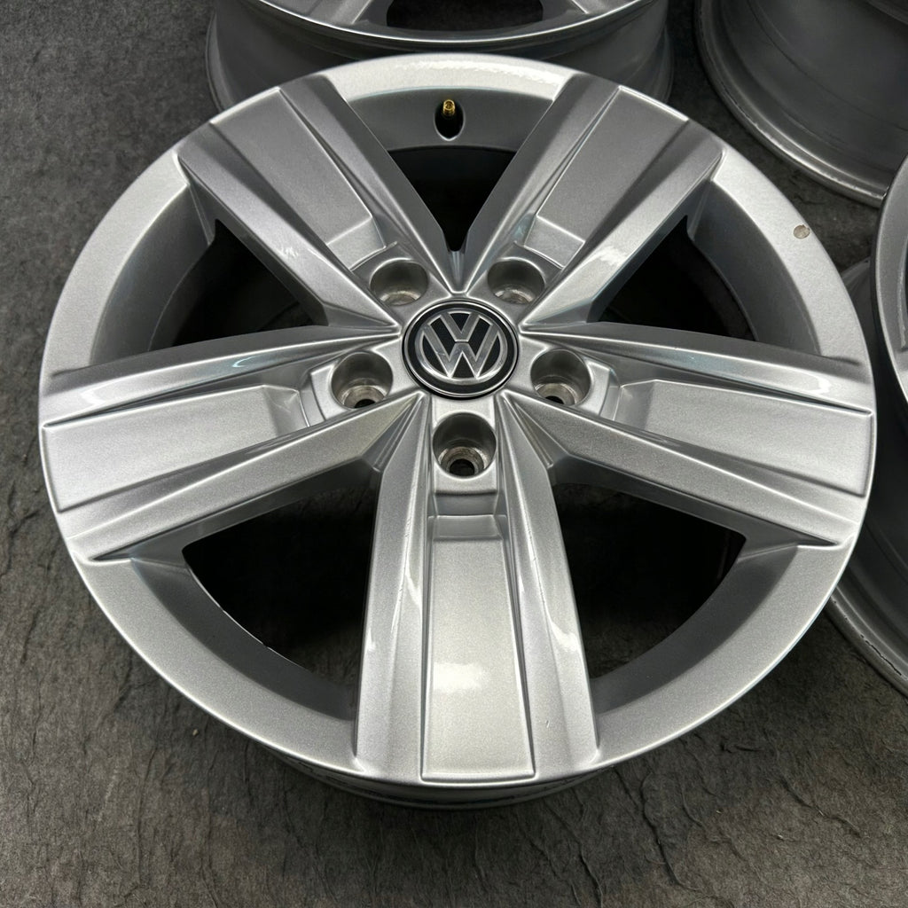 4x Alufelge 17 Zoll 7.0" 5x120 55ET Glanz Silber 7E0601025P VW Multivan FEL2424943759cy