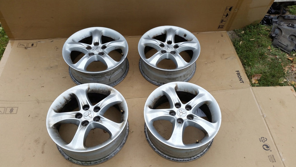 1x Alufelge 17 Zoll 7.0" 5x114.3 Mitsubishi Rim Wheel