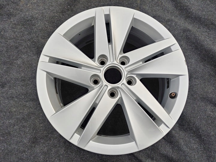 1x Alufelge 16 Zoll 7.0" 5x112 48ET Glanz Silber 5H0601025 VW Golf Viii FEL4660243000ii