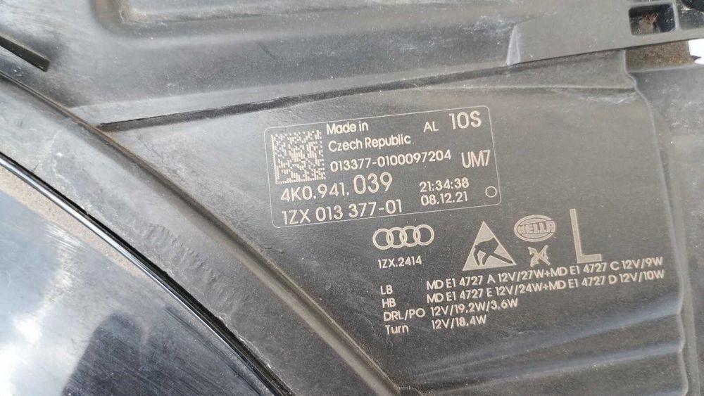 Frontscheinwerfer Audi A6 C8 4K0941039 LED Links Scheinwerfer Headlight SCH6083106051jm
