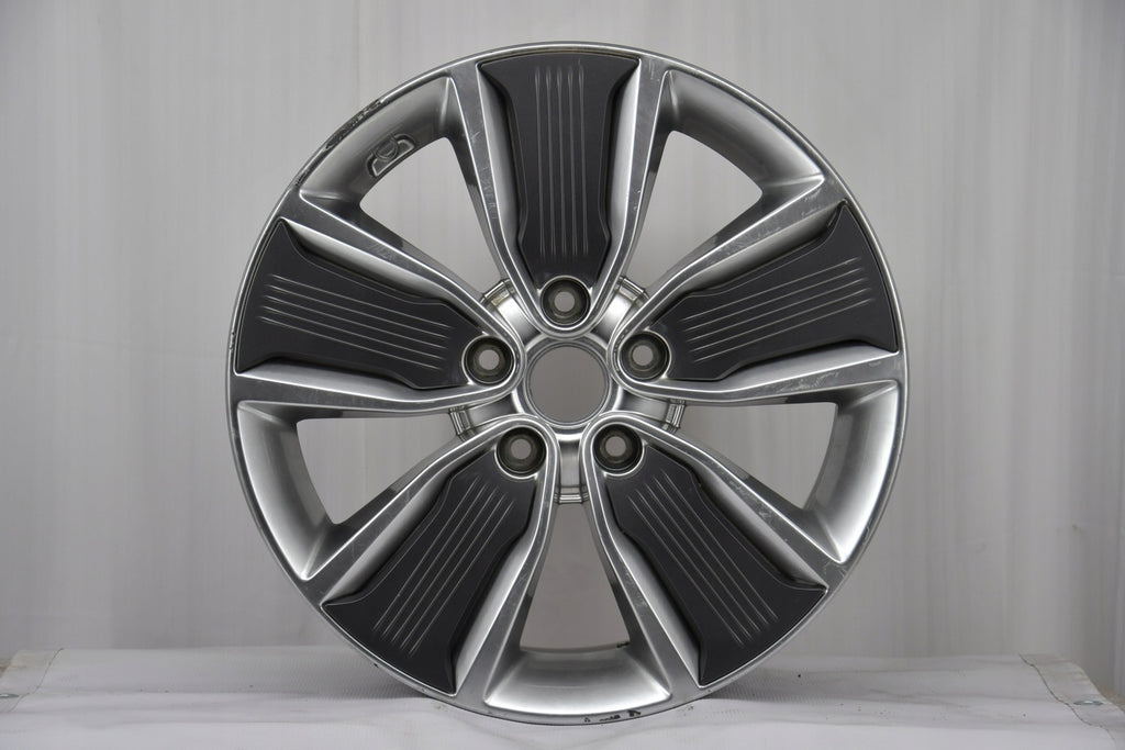 1x Alufelge 17 Zoll 7.0" 5x114.3 53ET Glanz 52910-G2300 Hyundai Rim Wheel