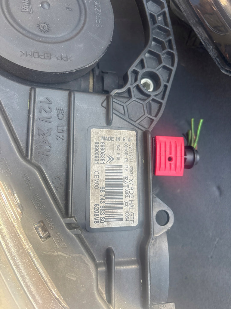 Frontscheinwerfer Citroën C5 III 9674398380 LED Links Scheinwerfer Headlight SCH6537094803vi