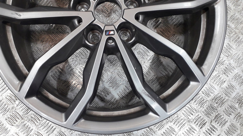 1x Alufelge 18 Zoll 6.5" 5x112 41ET Glanz Grau 6877550 BMW F44 F39 F48 1 F40 FEL7992572402jy