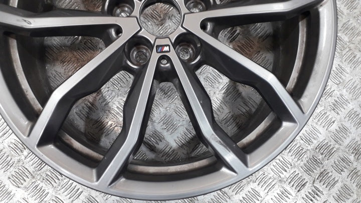 1x Alufelge 18 Zoll 6.5" 5x112 41ET Glanz Grau 6877550 BMW F44 F39 F48 1 F40 FEL7992572402jy