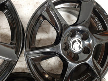 Laden Sie das Bild in den Galerie-Viewer, 4x Alufelge 15 Zoll 6.0" 5x100 38ET Glanz Schwarz TL60538 Skoda Fabia I FEL8768591266fa