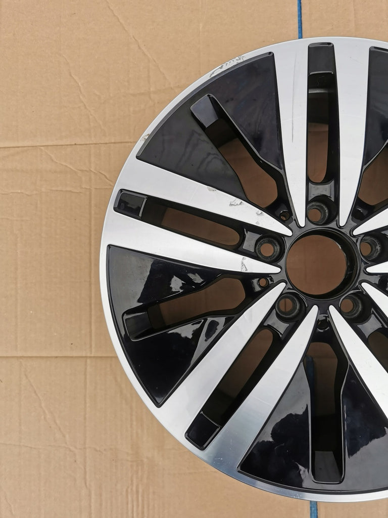 1x Alufelge 17 Zoll 6.5" 5x112 44ET Glanz Schwarz A1774010200 Mercedes-Benz W177