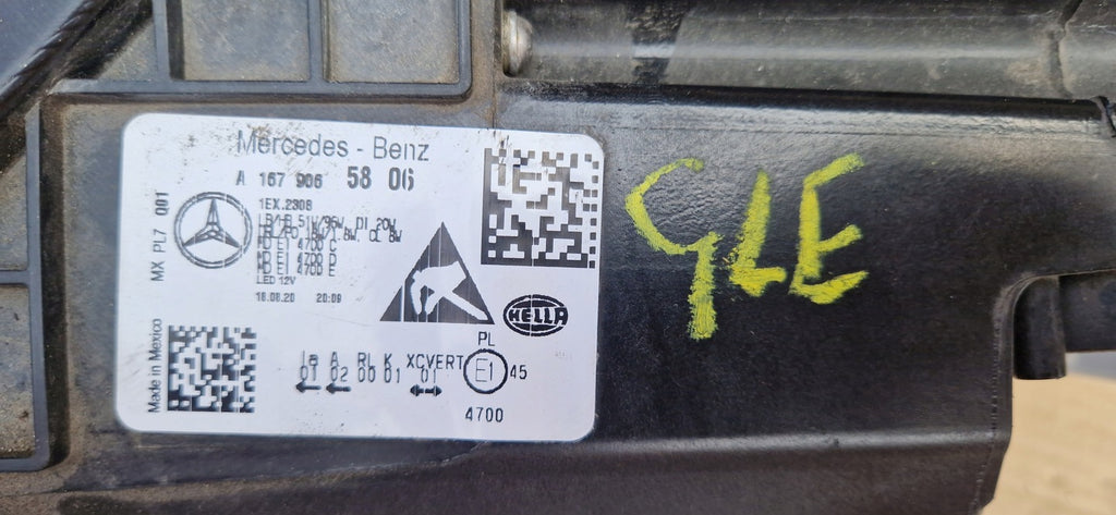 Frontscheinwerfer Mercedes-Benz Gle A1679065806 Rechts Scheinwerfer Headlight