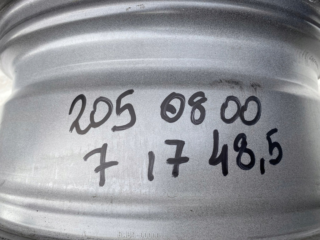 1x Alufelge 17 Zoll 7.0" 5x112 48,5ET A2054010800 Mercedes-Benz W205 Rim Wheel