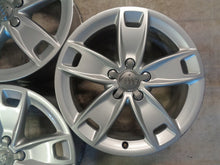 Load image into Gallery viewer, 4x Alufelge 17 Zoll 7.5" 5x112 56ET Glanz Silber 8P0601025BL Audi A3 Rim Wheel FEL3884853578rx