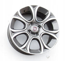 Laden Sie das Bild in den Galerie-Viewer, 1x Alufelge 16 Zoll 6.0&quot; 4x100 45ET Matt Schwarz 51842693 Fiat Punto Evo Grande