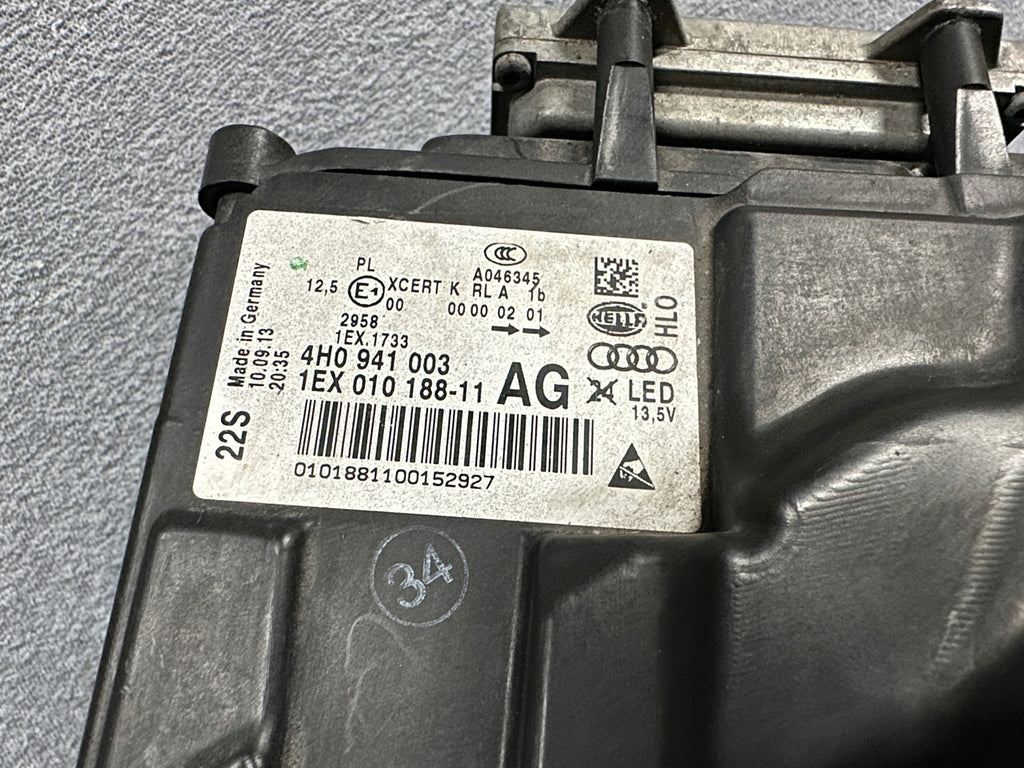 Frontscheinwerfer Audi A8 4H0941003AG Xenon Links Scheinwerfer Headlight SCH3475653871ql