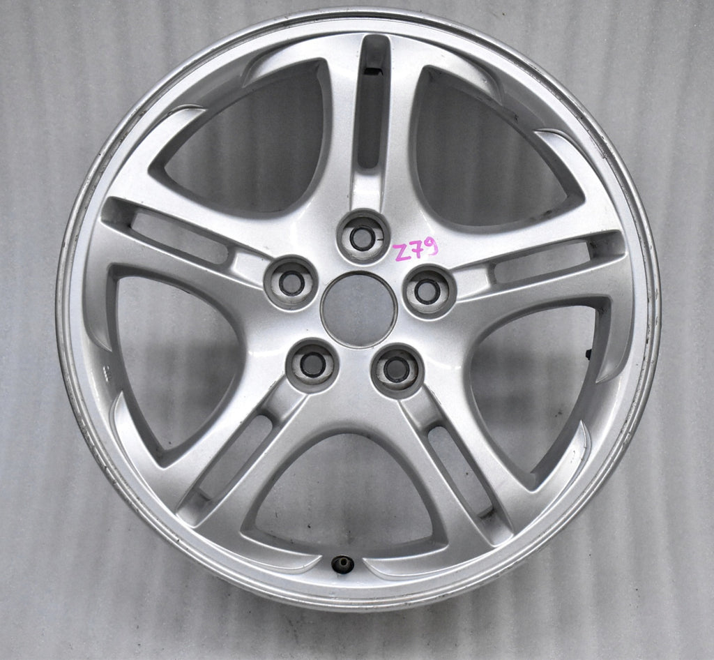 1x Alufelge 17 Zoll 7.0" 5x114.3 46ET Matt Silber 529102C200 Hyundai Coupe FEL7663894835xt