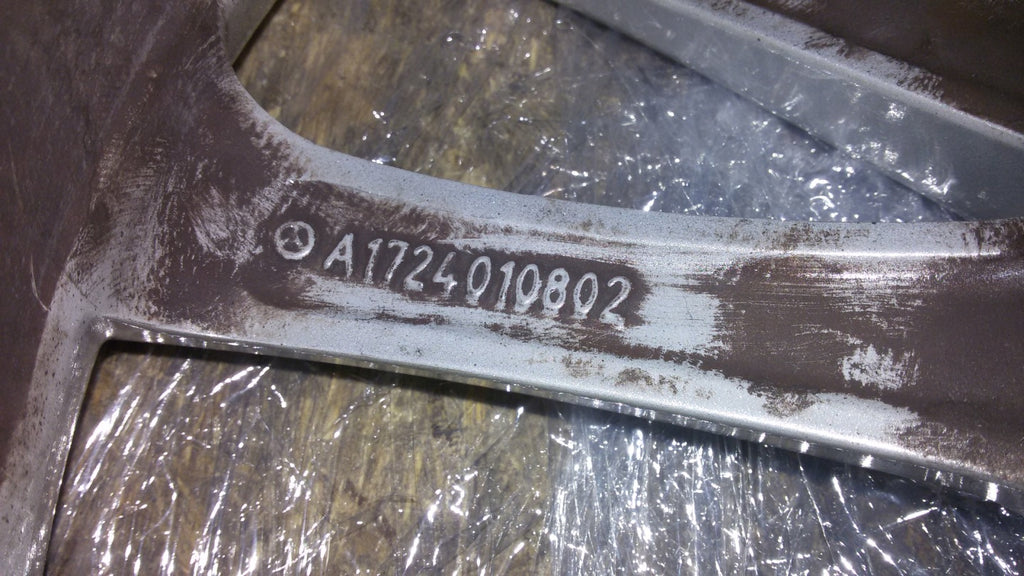 1x Alufelge 17 Zoll 8.5" 5x112 36ET Glanz Silber A1724010802 Mercedes-Benz Slk FEL1038515816ot