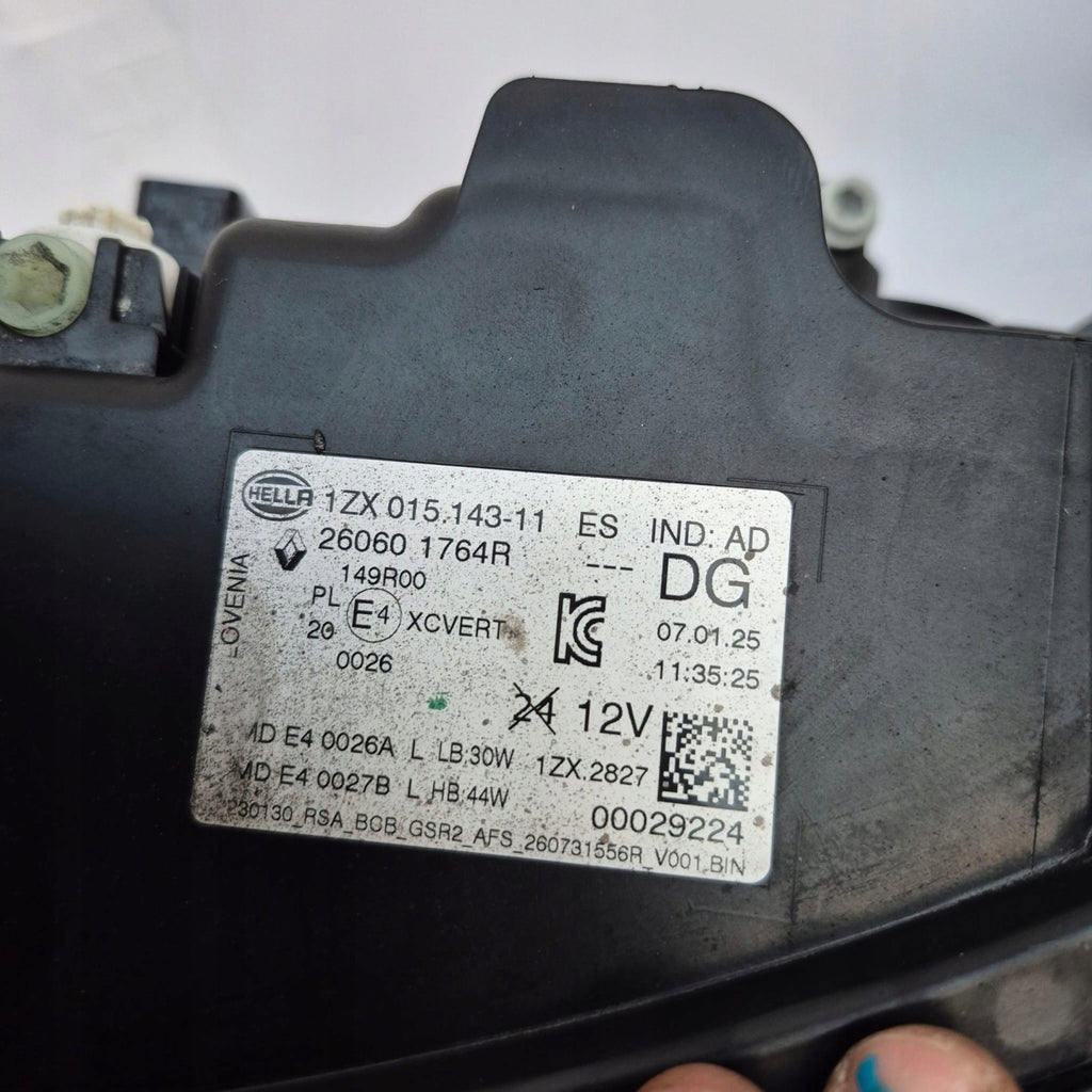 Frontscheinwerfer Renault Megane E-Tech 260601764R Links Scheinwerfer Headlight SCH6145477012pw