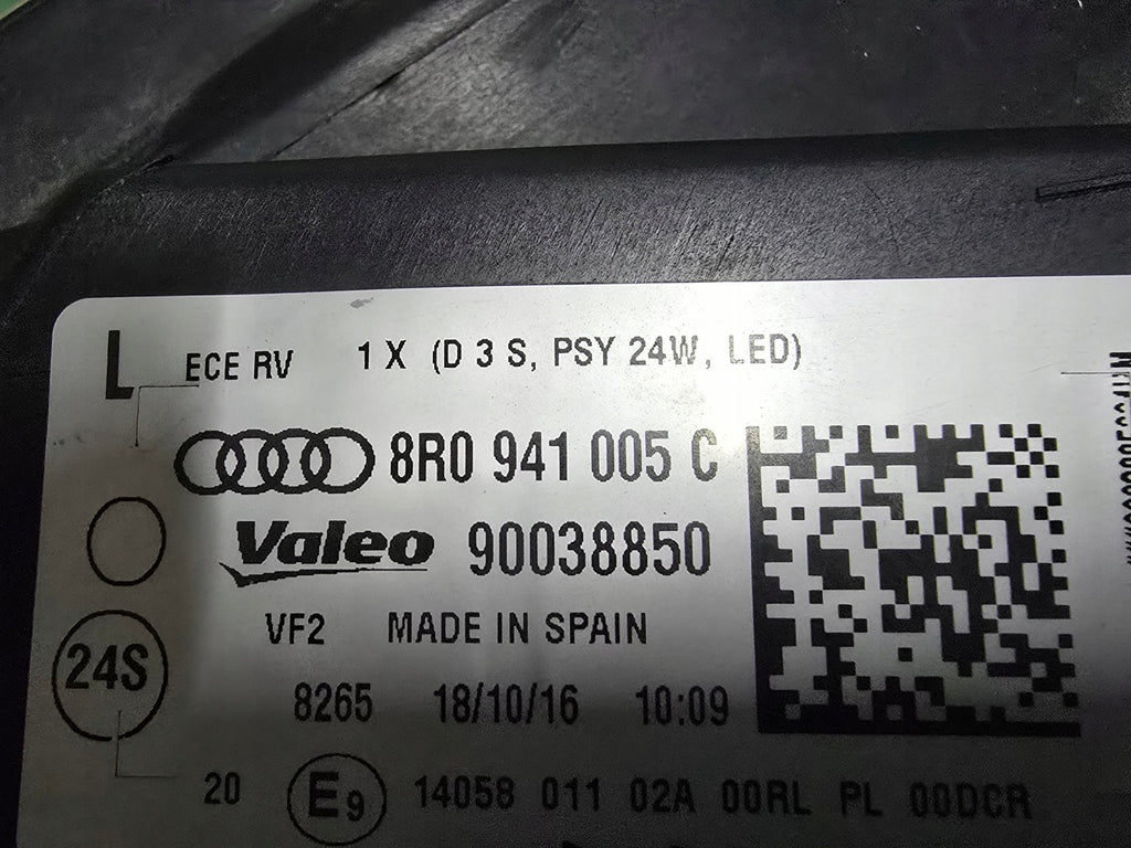 Frontscheinwerfer Audi Q5 8R0941005C Bi-Xenon Links Scheinwerfer Headlight SCH3244093141jf