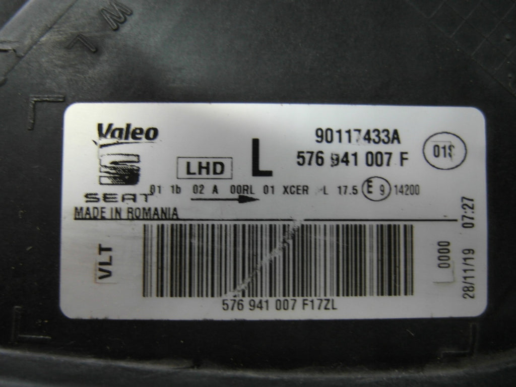 Frontscheinwerfer Seat Ateca 576941007F LED Links Scheinwerfer Headlight