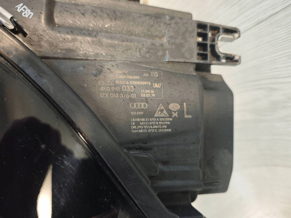 Frontscheinwerfer Audi 4K0941033 Ein Stück (Rechts oder Links) Headlight SCH9623508423cx