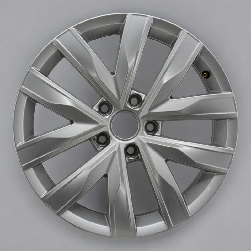 1x Alufelge 17 Zoll 7.0" 5x112 40ET Glanz Silber 3G8601025 Vw Rim Wheel