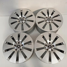 Load image into Gallery viewer, 4x Alufelge 17 Zoll 7.5" 5x112 36ET Glanz Silber A2534010500 Mercedes-Benz Glc FEL7120441564vl