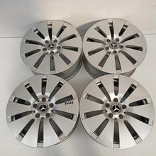 Load image into Gallery viewer, 4x Alufelge 17 Zoll 7.5" 5x112 36ET Glanz Silber A2534010500 Mercedes-Benz Glc FEL7120441564vl