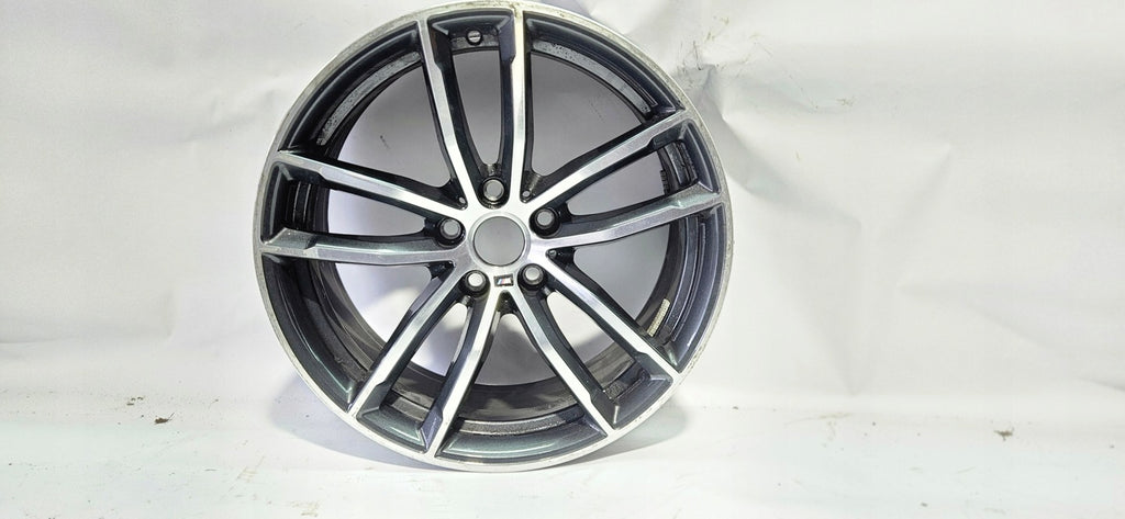1x Alufelge 18 Zoll 8.0" 5x112 30ET Glanz 7855081 BMW 5 G31 G30 Rim Wheel
