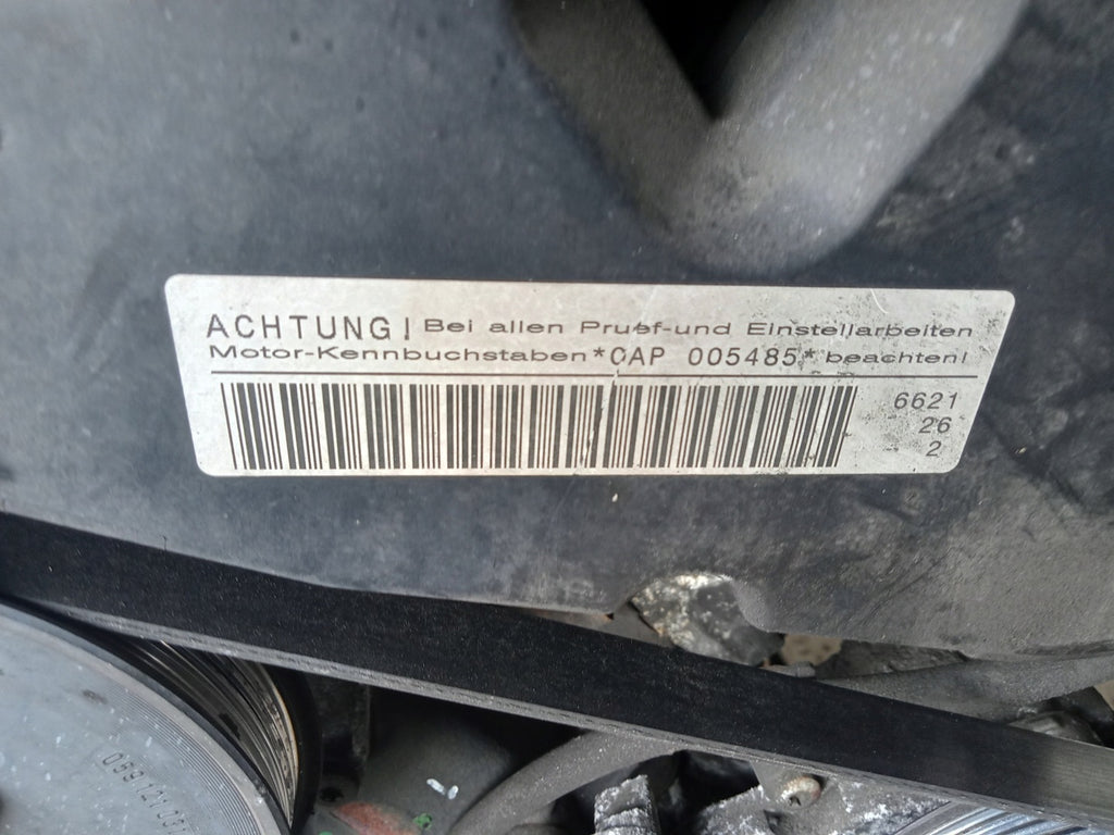 Motor Audi VW A5 A4 CAP 3.0 TDI 240PS 176kW Diesel Engine Unkomplett