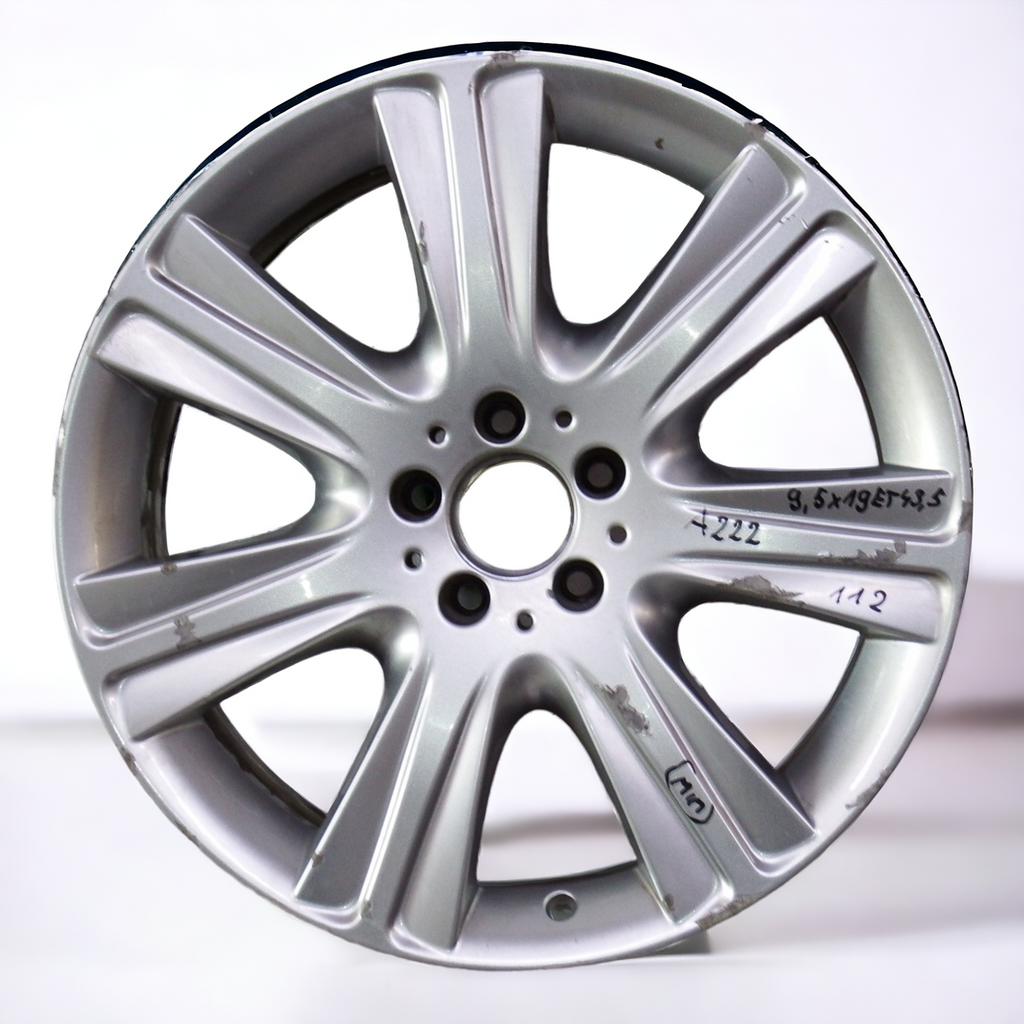 1x Alufelge 19 Zoll 9.5" 5x112 A2224012102 Mercedes-Benz Rim Wheel