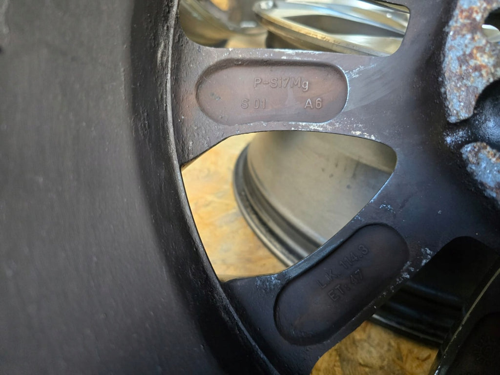 1x Alufelge 17 Zoll 7.0" 5x114.3 47ET Matt Silber KE409-1K200 Mg I Rim Wheel FEL6186500823lx
