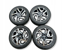 Laden Sie das Bild in den Galerie-Viewer, 4x Alufelge 17 Zoll 6.5" 4x100 40ET Glanz Schwarz 403008967R Renault Captur I FEL5905662890tx