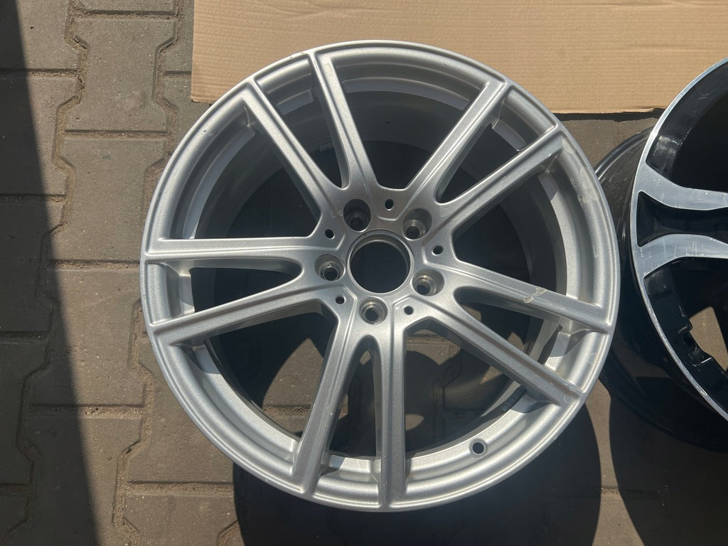 1x Alufelge 18 Zoll 8.0" 5x112 32ET Glanz Silber A2544014600 Mercedes-Benz Glc FEL3203150021vs