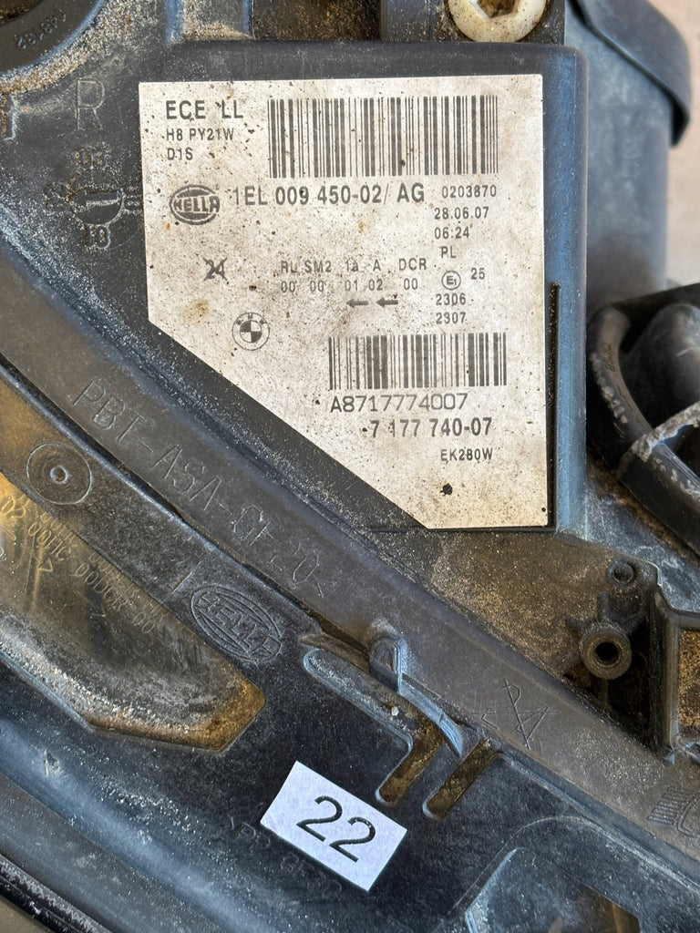 Frontscheinwerfer BMW E60 E61 7177740 Xenon Rechts Scheinwerfer Headlight SCH8341116360mc