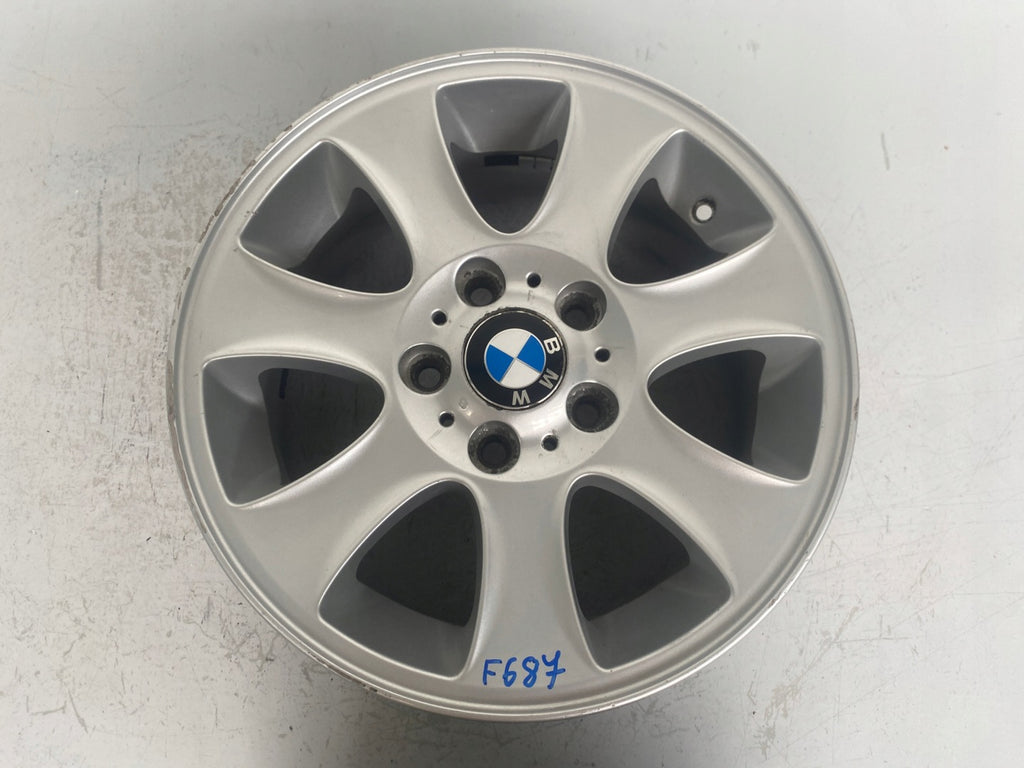 1x Alufelge 16 Zoll 7.0" 5x120 44ET Glanz Silber 6769402 BMW 1 Coupe E87 FEL3962482783sj